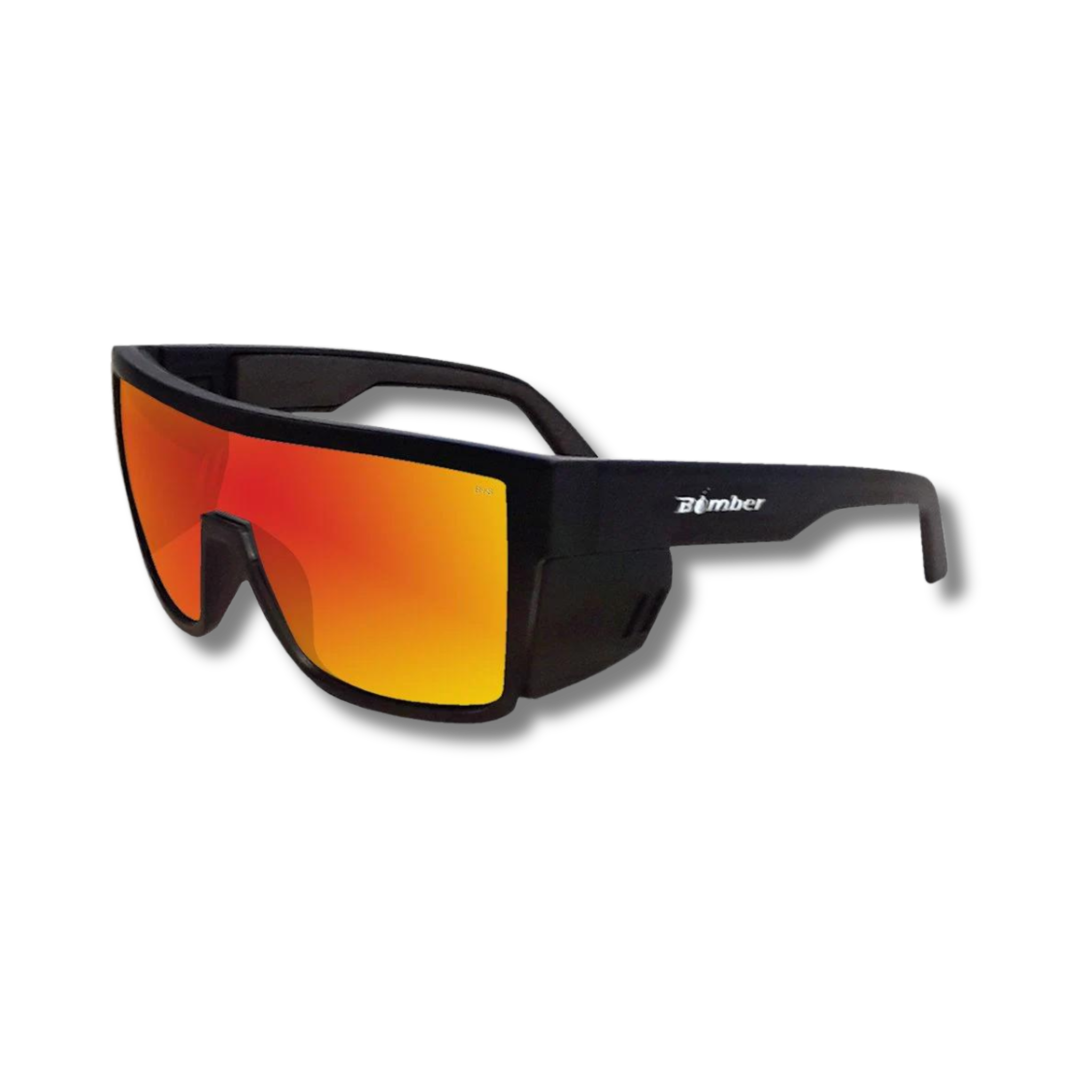 Bomber Eyewear - BUZZ Safety Red Mirror